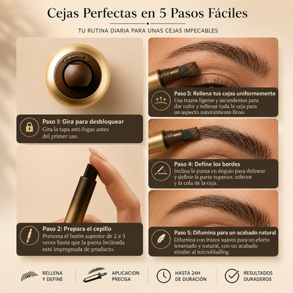 Lápiz Cejas Doble Acción Revitalya