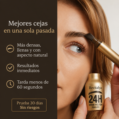 Lápiz Cejas Doble Acción Revitalya