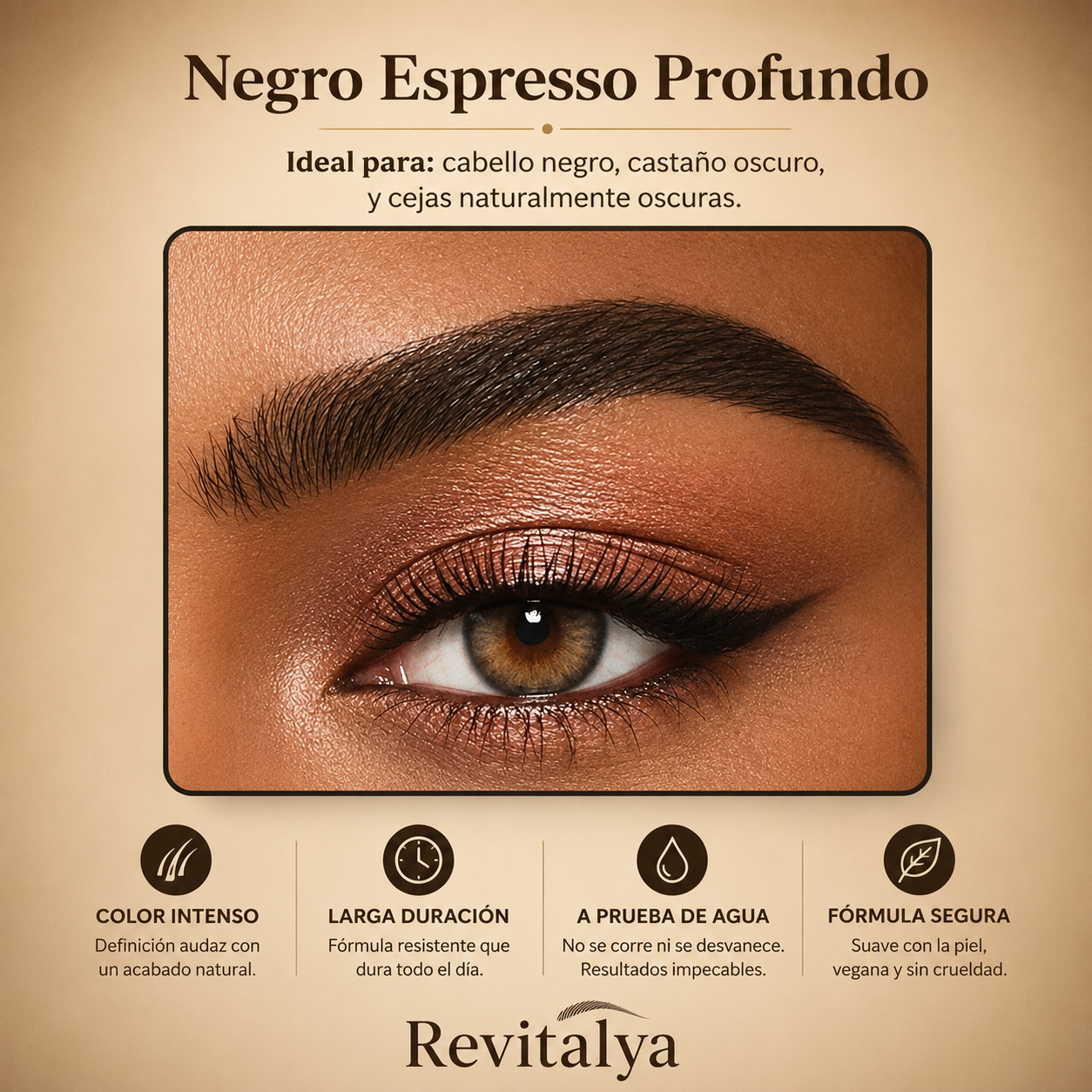 Lápiz Cejas Doble Acción Revitalya
