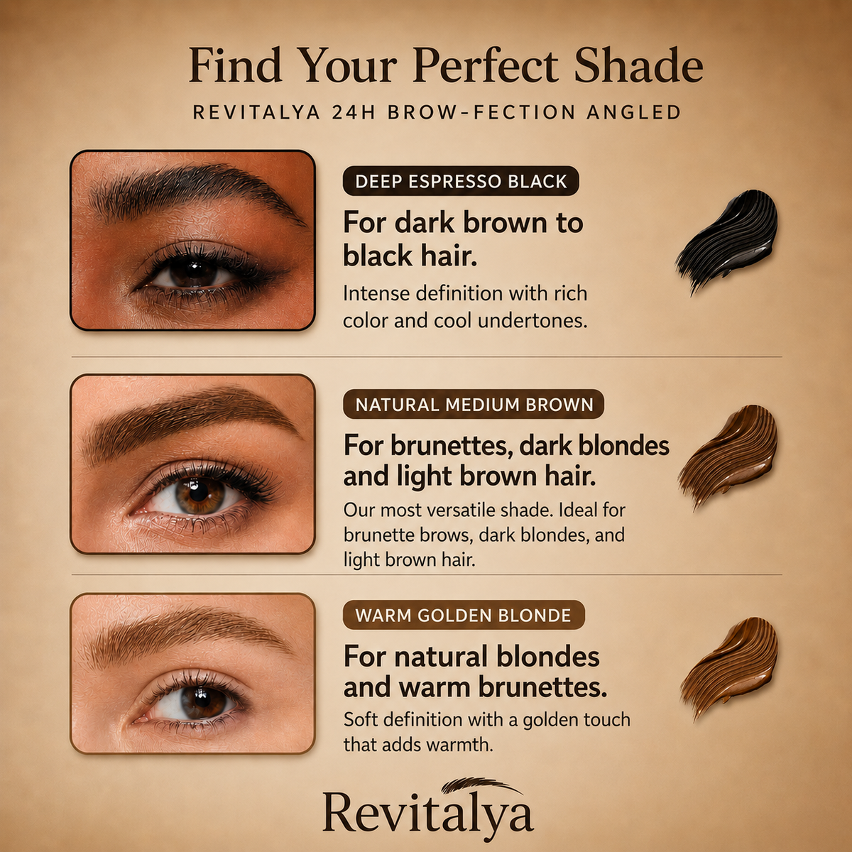 Revitalya Dual-Action Eyebrow Pencil