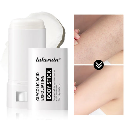 Body Effective Exfoliation Stick Glycolic Acid Exfoliating Deep Exfoliation Nourishing Moisture Deep Hydration Skincare