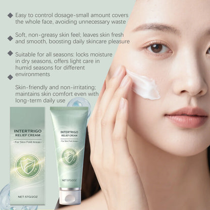 57g Intertrigo Relief Cream Soothing Skn Redness Lasting Moisturising Prevent Drying Non-Greasy Brighten Hydrating Body Lotion